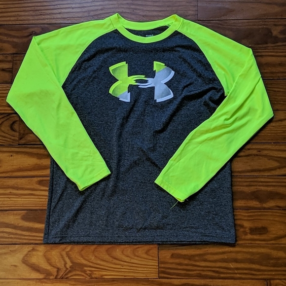 Under Armour Other - Boys Under Armour long sleeved neon tee